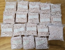 Huge Lot 6,000 Pastel Light Pink 8mm Round Imitation Pearls Plastic Craft Beads