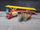 Vintage Dinky Toys Bundle 6 inc. Bedford Tipper 410, AEC Transporter FREE P&P