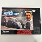Acclaim Newman/Haas IndyCar Ft. Nigel Mansell SNES CIB Manual NTSC 1992