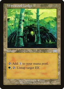 MTG LP English MTG - Wirewood Lodge - Onslaught