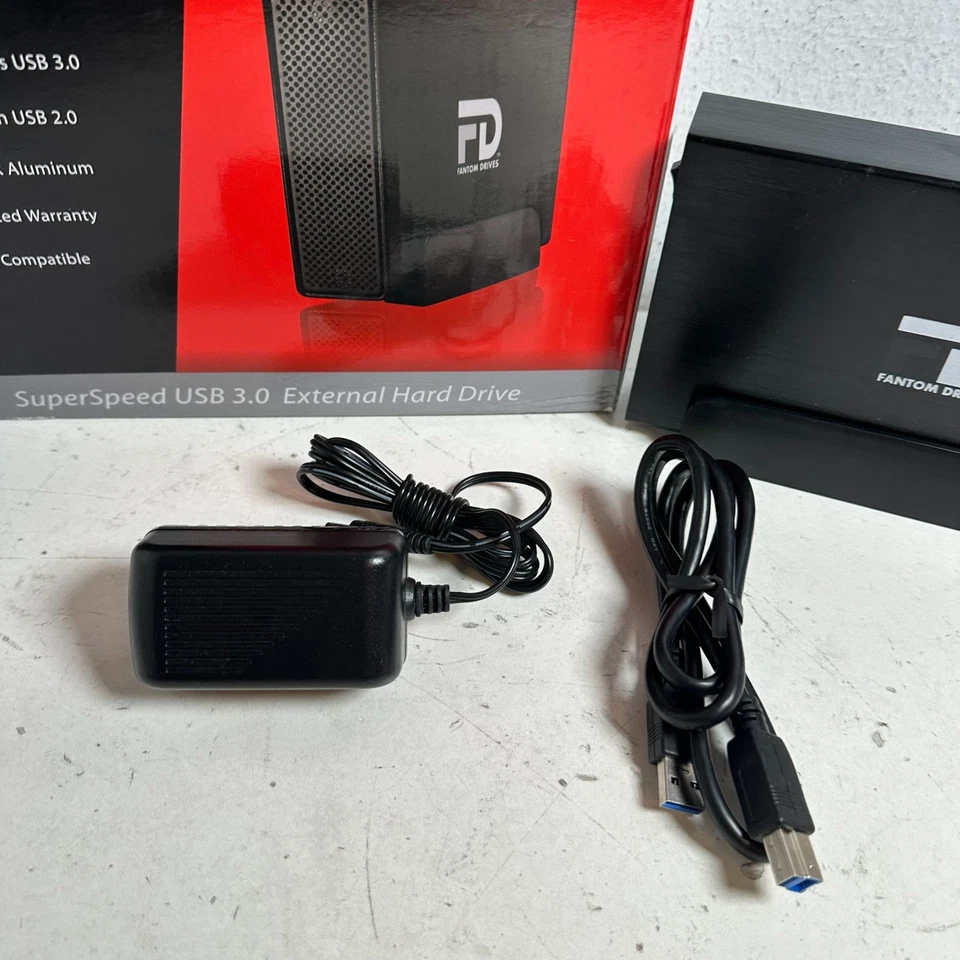 Fantom Drives G-Force3 Pro 4TB Super Speed USB 3 External Hard Drive Desktop - Image 2 of 4