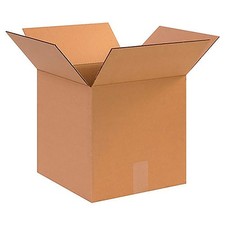 12" x 12" x 12" Heavy-Duty Cardboard Corrugated Boxes Lot of 25