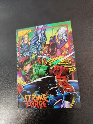 1993 Comic Image Wizard Stryke Force #9 Holofoil