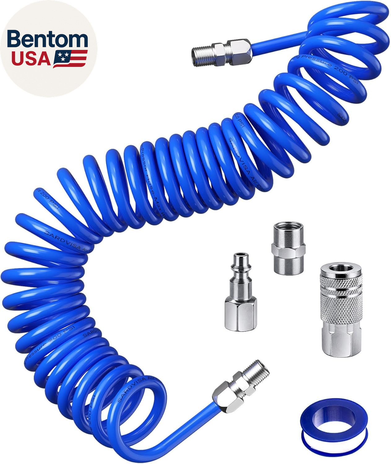 Hose With 1/4" Npt Industr