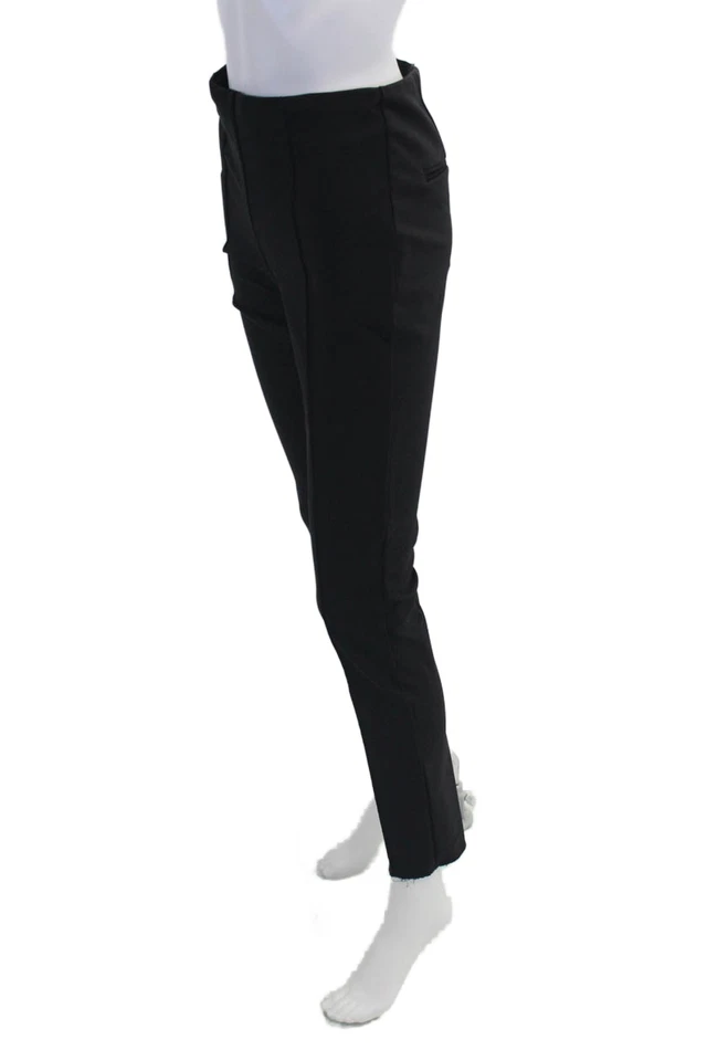 Rachel Zoe Womens High Rise Skinny Leg Dress Pant Trousers Black Size 2 - Image 2 of 4