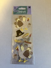 Jolee's Thanksgiving Stickers - Thanksgiving Turkey - New In Package