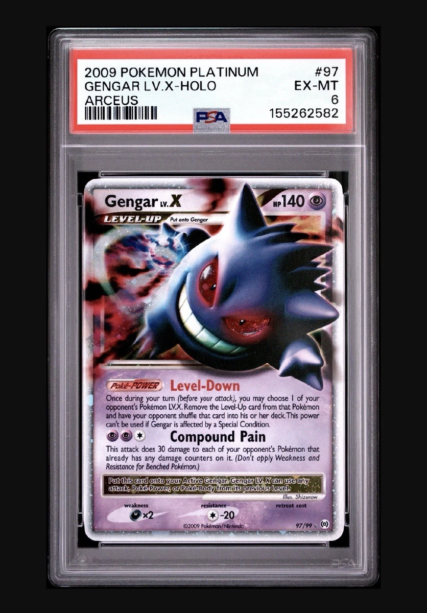 Gengar Pokémon TCG Arceus Collectible Individual Card Games for