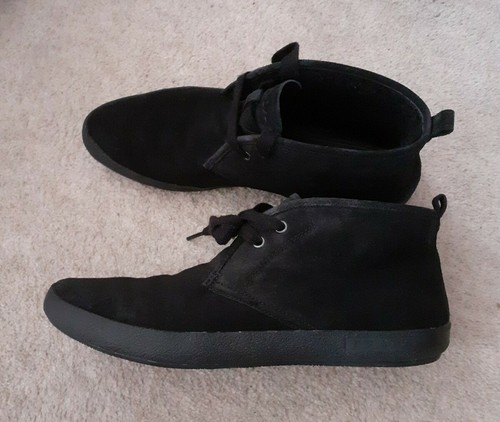 black suede prada boots