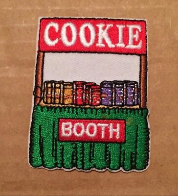 Girl Scout Cookie Booth Patch (NOT in plastic)