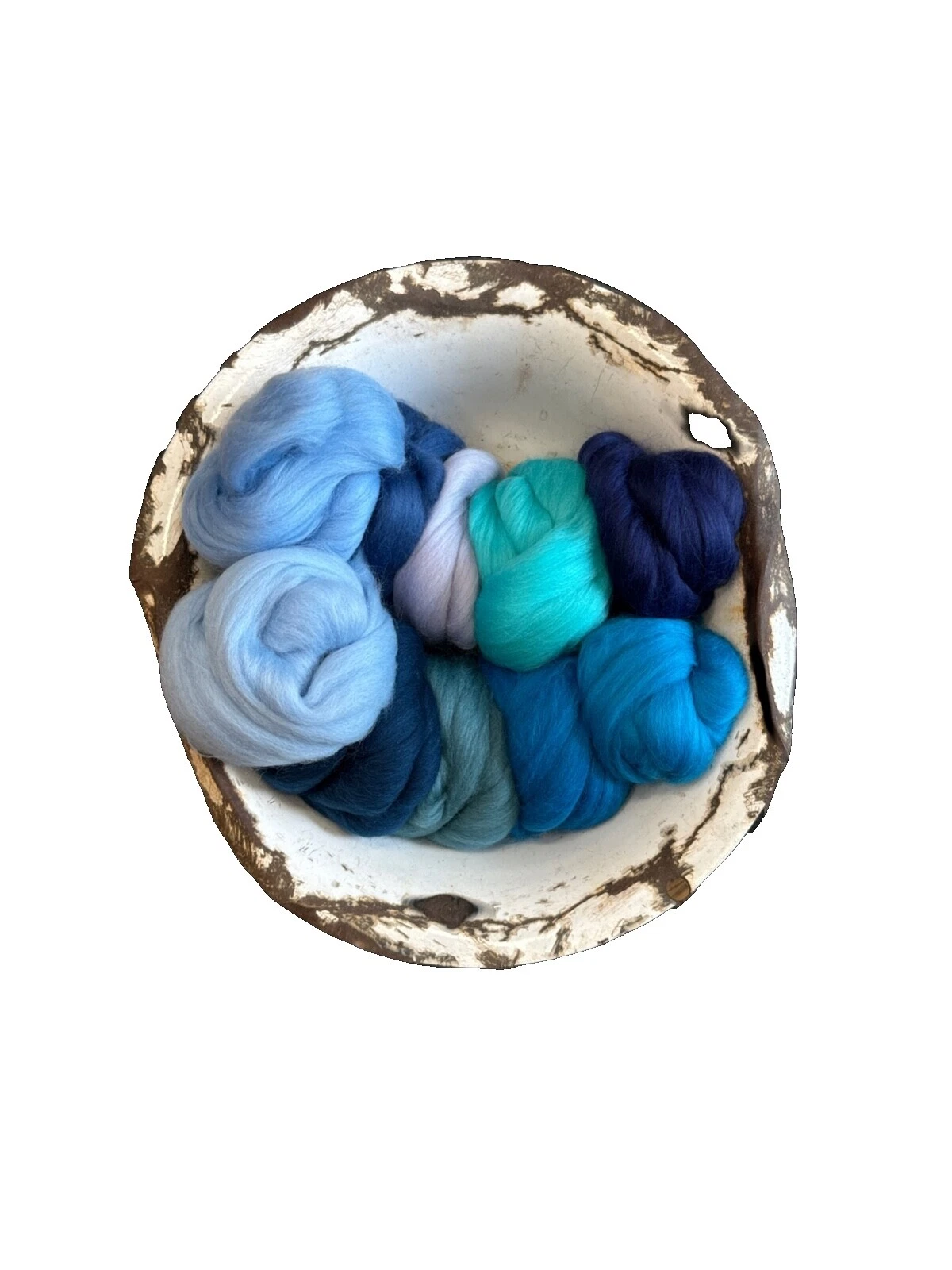 Semi Worsted Spinning Single Unit Craft Spinning Roving, Wool & Fiber