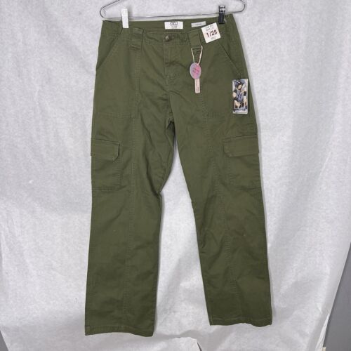 Pantaloni cargo BBJ verde oliva gamba larga taglia 1 25
