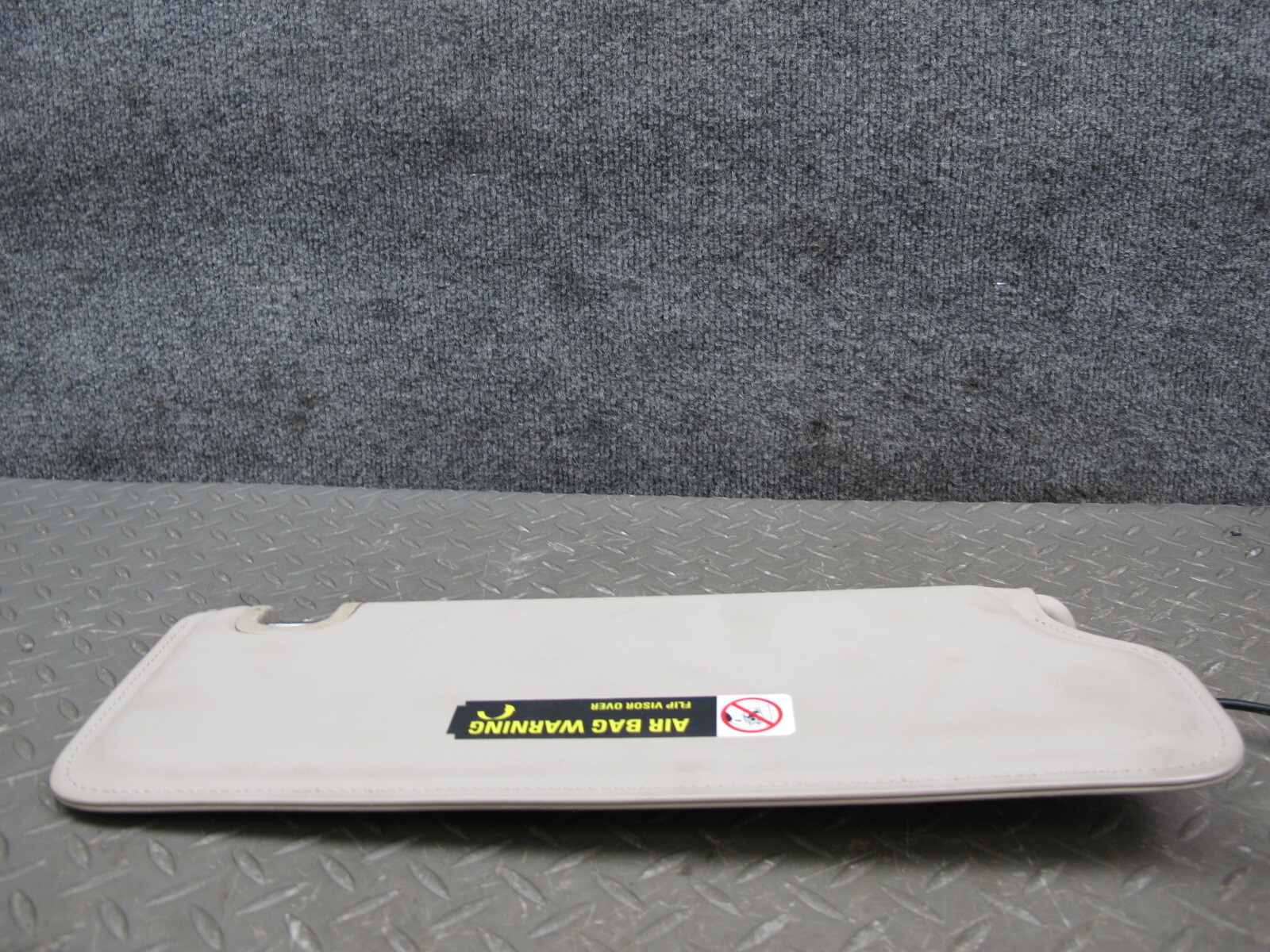 07-10 BENTLEY CONTINENTAL GTC FRONT LEFT & RIGHT SUN VISOR SET OF 2
