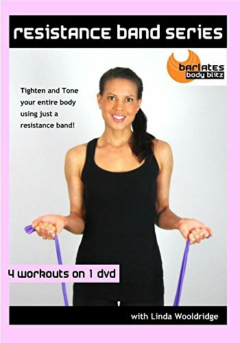 Barlates Body Blitz Resistance Band 4 Workout DVD Linda Wool