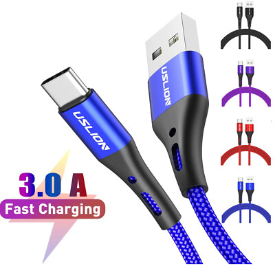 Ladekabel 60W Schnellladekabel USB auf Type-C 1-2-3m für Samsung Xiaomi Huawei