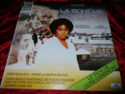 2-LP-BOX--G.PUCCINI--LA BOHEME--B.Hendricks--J.Carreras--James Conlon--DIGITAL-!