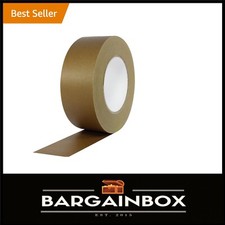 Pro 184HD Heavy Duty Rubber Kraft Carton Sealing Tape - 55 Yards, 2" Width
