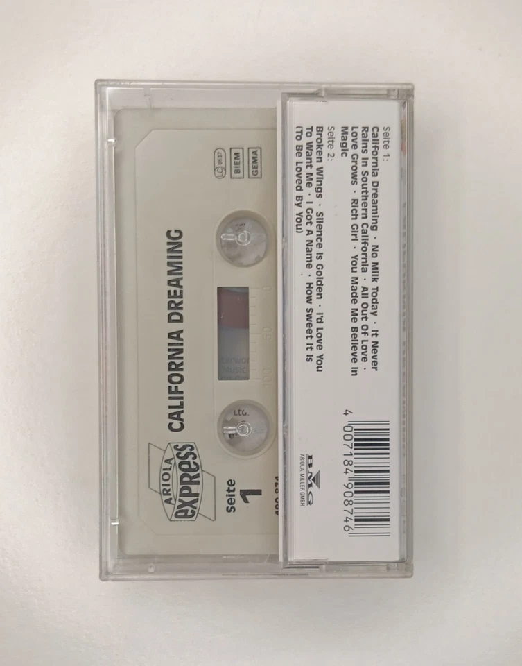 California Dreaming Kassette 490 874-215 Deutschland 1992 Neunziger (NM) - Bild 2 von 4