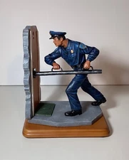 Vanmark Blue Hats of Bravery Policeman No Knock #1/0281 Rare 2001 NIB