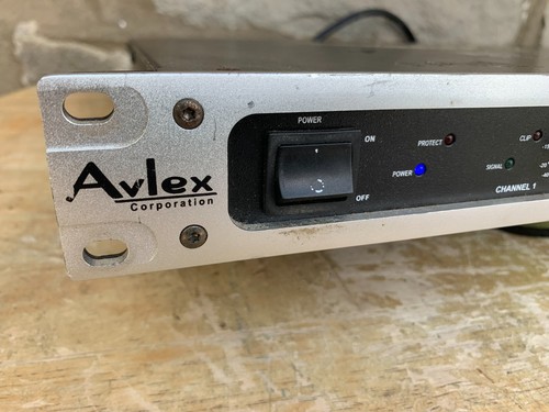Amplificador de potencia de audio profesional Avlex PA200 2 canales DJ/PA amplificador 115-230 voltios - Imagen 3 de 12