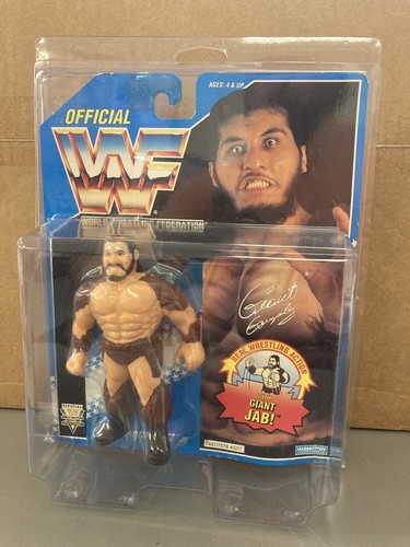 WWF Giant Gonzalez MOC Hasbro Series 10 WWE Wrestl...