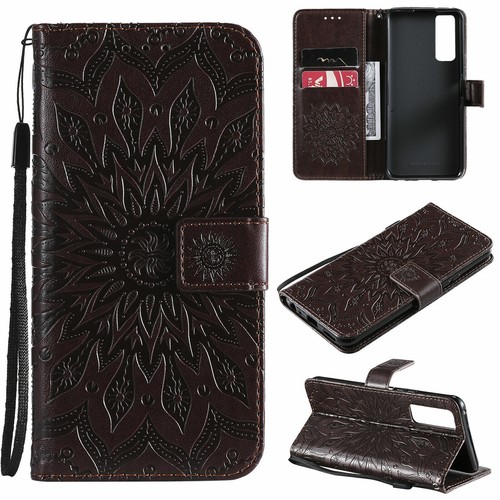 Flip Flower Leather Wallet Phone Case for Vivo V11i Y53 Y93 V21 Y90 Y17 Y97 - Picture 3 of 20