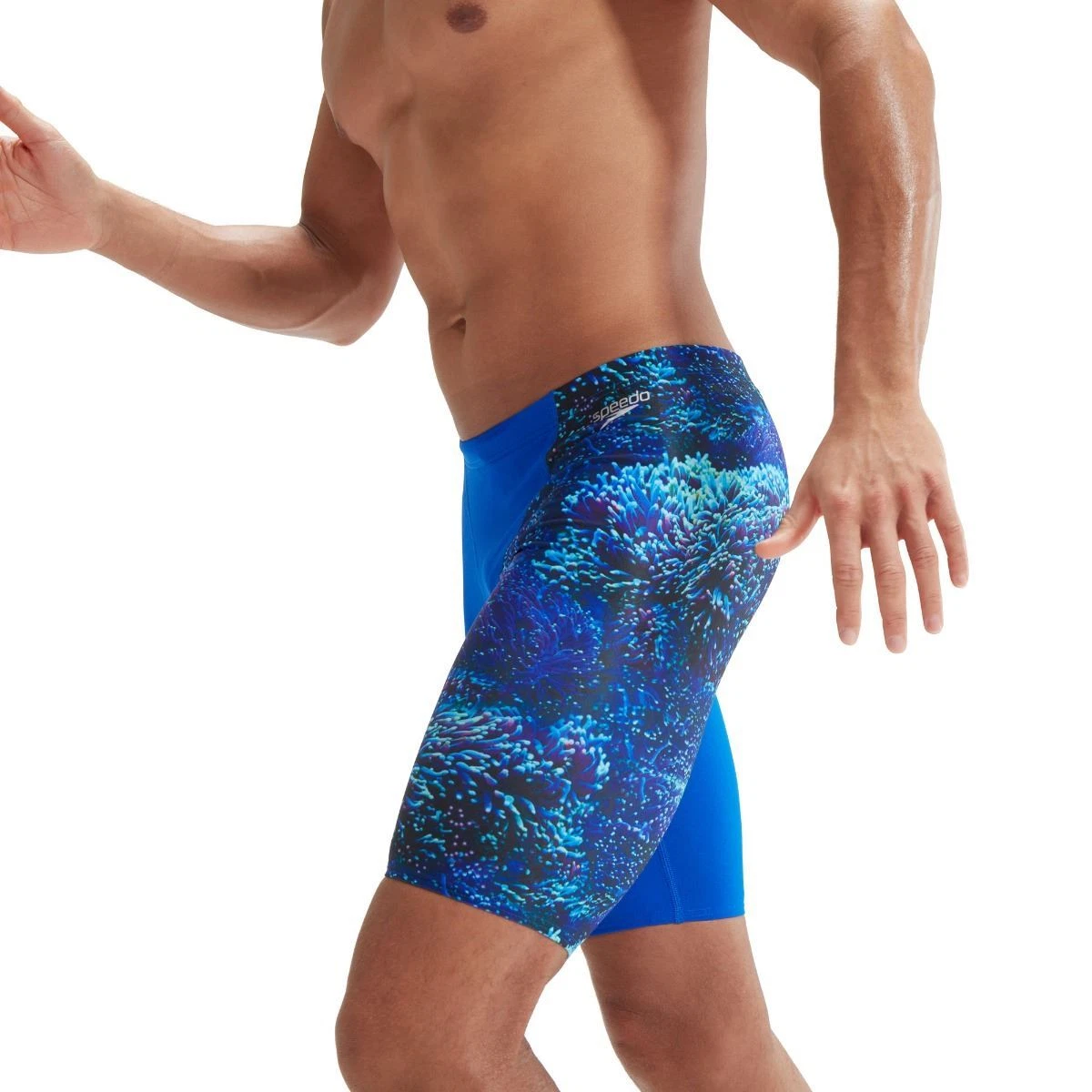 Speedo Mens Allover Digital V-Cut Swimming Jammer 8-00358015895 