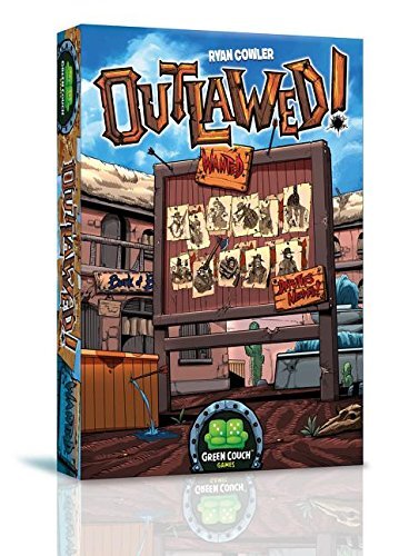 Green Couch Games Outlawed Board Game - English-image