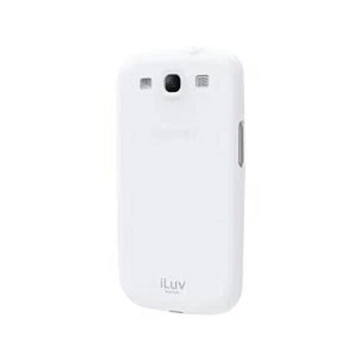 Funda de poliuretano termoplástico iLuv Gelato FlexGel para Samsung Galaxy S III Galaxy S3 blanca ISS259 NUEVA Foto 2 de 2