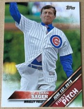 CRAIG SAGER 2016 TOPPS UPDATE FIRST PITCH Card #FP-9 NM-MT Condition