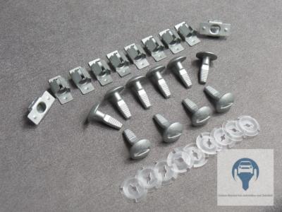 Citroen C2 C3 C4 C5 C6 C8 Berlingo Unterfahrschutz Einbausatz Unterboden Clips