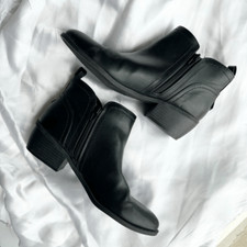 G By Guess Women s Black Tammy Classic Booties Size 8