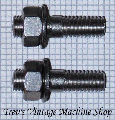 BSA 1969 onwards - Amal carburetor studs & nuts, stainless steel - UNC/UNF IS5