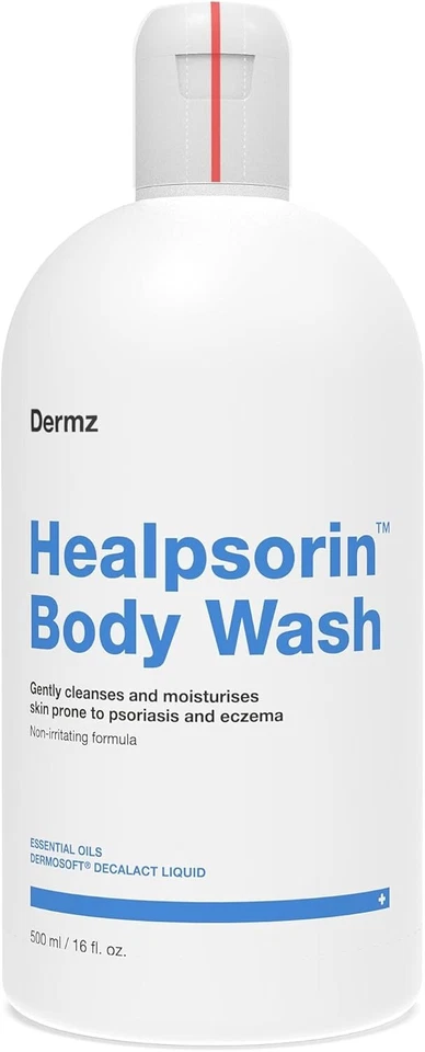 Healpsorin Antifungal Body Wash: Psoriasis, Eczema, Dermatitis and Sensitive Sho