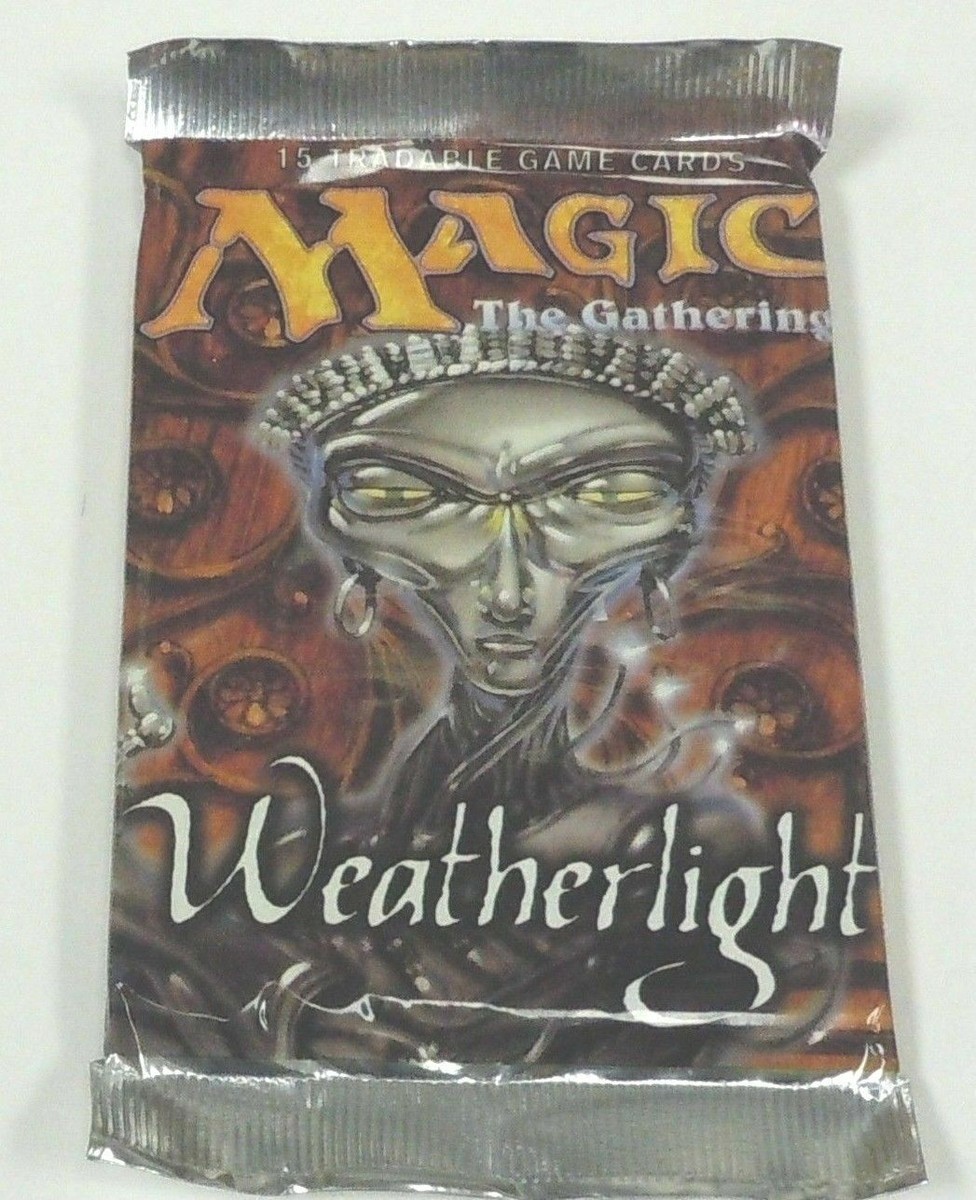 MTG WEATHERLIGHT BOOSTER PACK FREE SHIP LOWER PRICE