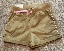 NEW CAT  JACK Stretchy Drawstring Tan Pink Shorts Girl's Size 2T