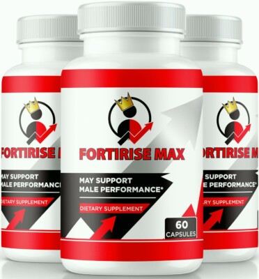 (3 Pack) Fortirise Max for Men ed, Fortirise Pills for Man, Forti Rise Max
