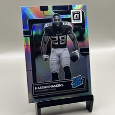 2022  Optic Tennesse Titans Hassan Haskins Rated Rookie Negative Silver Prizm SP
