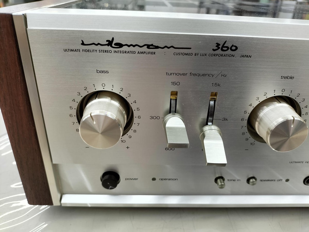 【真空管アンプ】LUXMAN ラックスマンLX-360【骨董品】 LUXMAN ラックスマン LX-360 管球式プリメインアンプ - 中古
