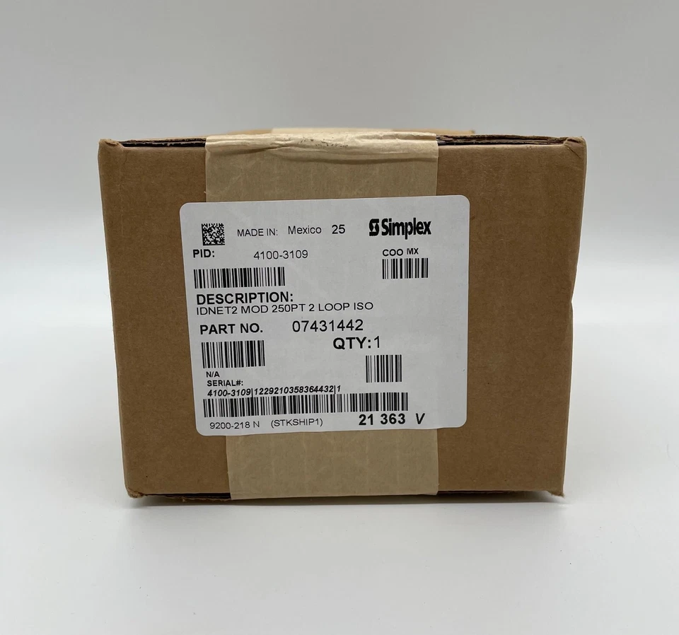 Simplex 4100-3109 - Same Day Shipping (SEALED) - Image 2 of 2
