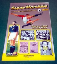 SUPERMONDIALE FRANCE 1938 BRASILE 1950 Album Full Reprint WORLD CUP Gazzetta