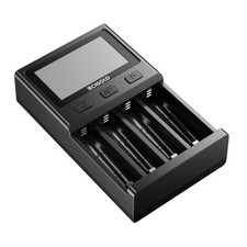 Scigold AA AAA Rechargeable Ni-MH Ni-Zn Batteries 1.5V Battery Charger with LCD
