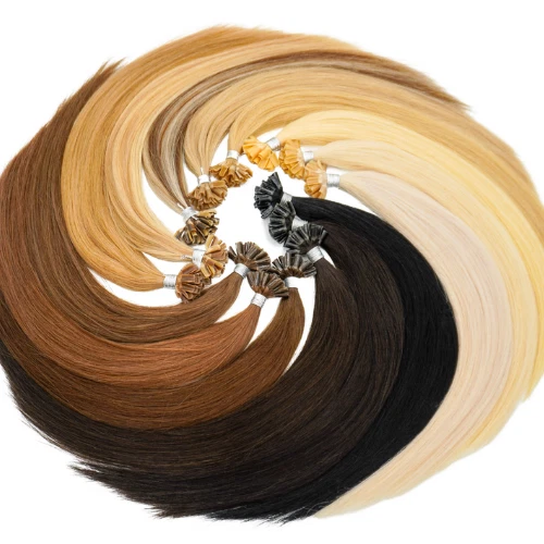 Keratin Bonding Hair Extensions 100% Remy Echthaar Strähnen Haarverlängerung - Bild 2 von 4