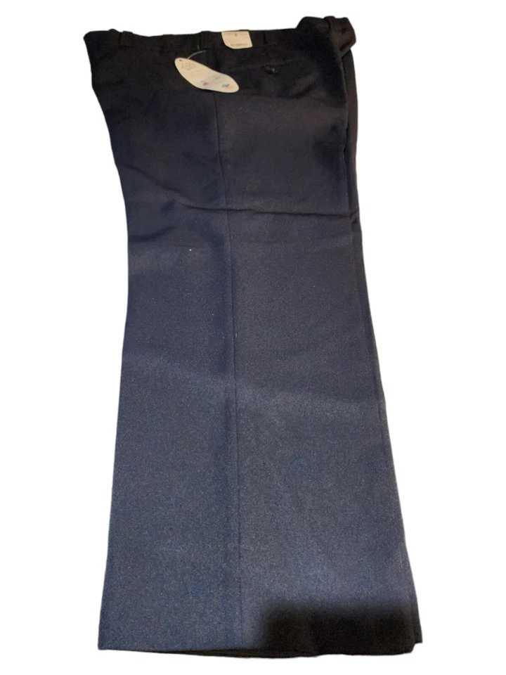 NWT Flying Cross Women’s 20 Navy Blue TR020WT Work Uniform Polyester Pants - Image 3 of 4