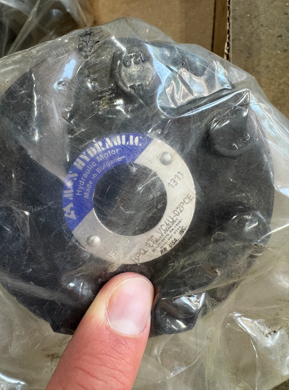 NEW m+s hydraulic motors HPQ 100 VC4U 02PCE
