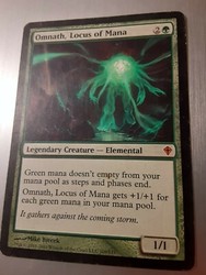Omnath, Locus of Mana 109/145 Worldwake Mythic Rare