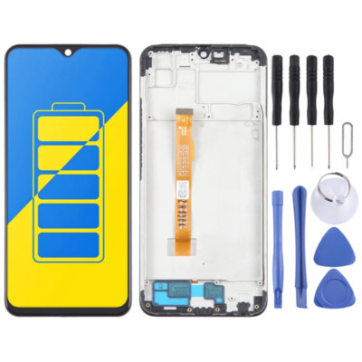 OEM For vivo Y15 LCD Display Touch Digitizer Screen Replacement Assembly + Frame