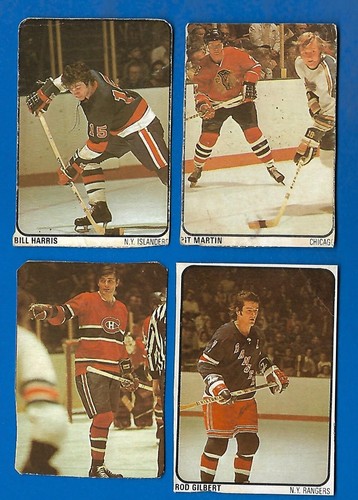 1974-75 LIPTON SOUP NHL HOCKEY CARD ERROR & VARIATION + RED WALLET 1-50 SEE LIST - Picture 218 of 322