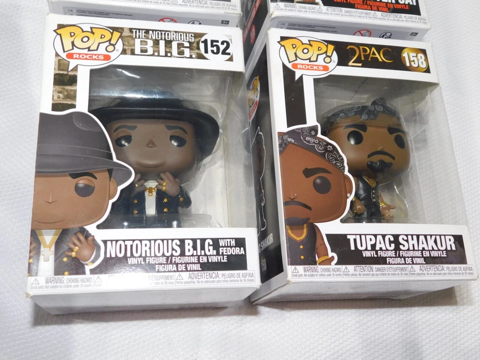 POP ROCKS JMJ RUN DMC 199 201 RUN & JAM MASTER JAY TUPAC 158 NOTORIOUS BIG 152 Foto 3 de 4