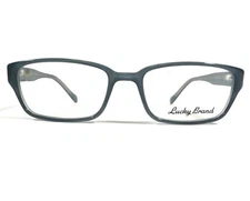 Lucky Brand ZAK Eyeglasses Frames Clear Blue Rectangular Full Rim 48-16-130