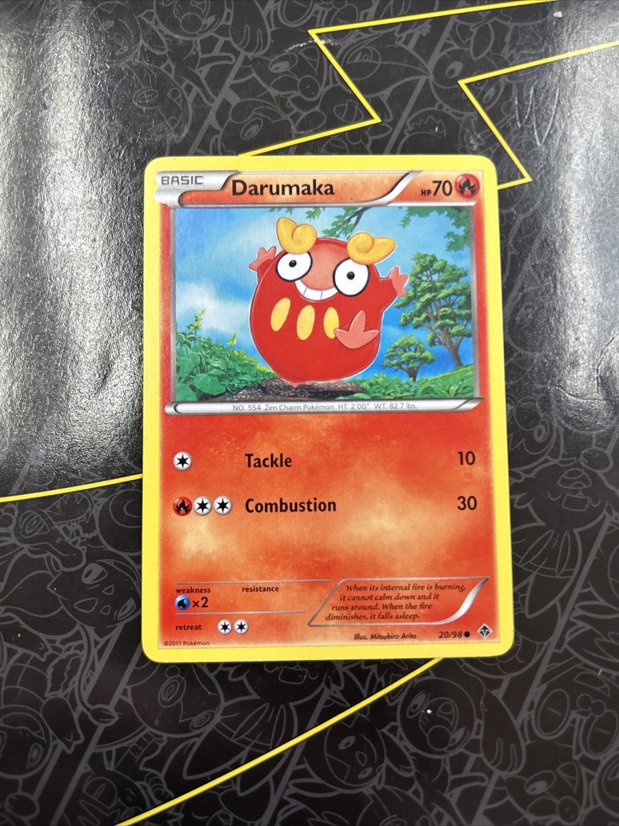 Darumaka 20/98 - Emerging Powers - Common - Pokemon Card TCG D2 | eBay